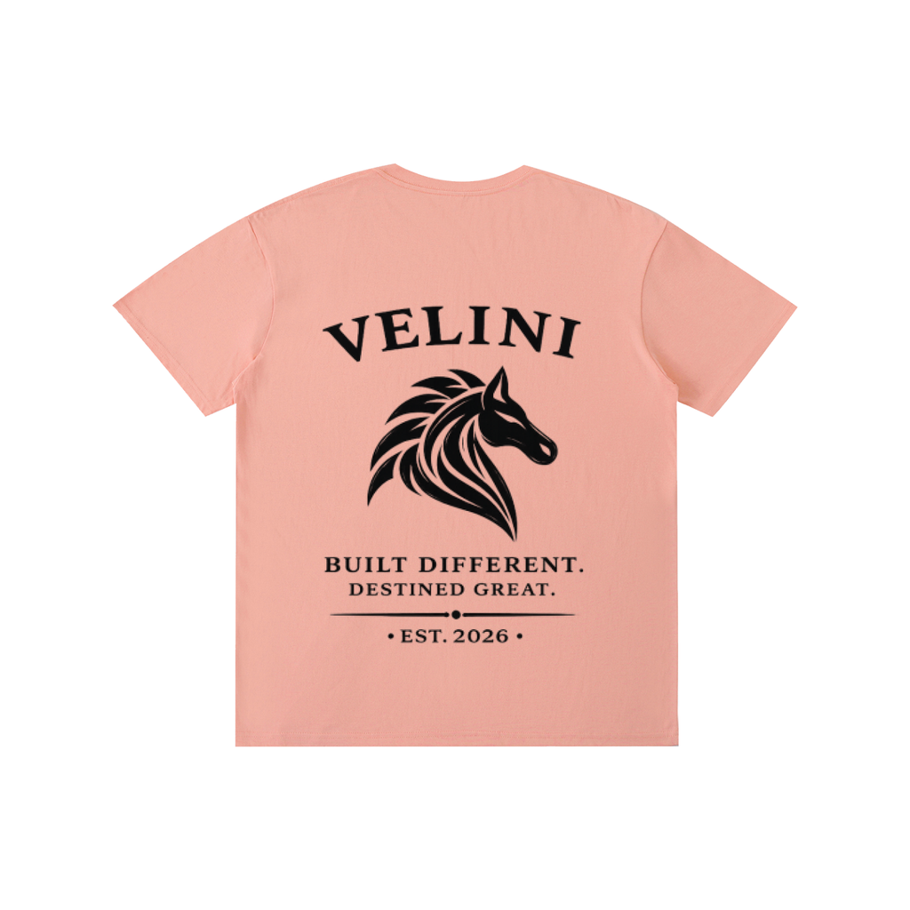 Velini Pure Cotton T-Shirt - Pink