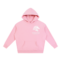 Velini Oversize Fleeced Hoodie - Pink