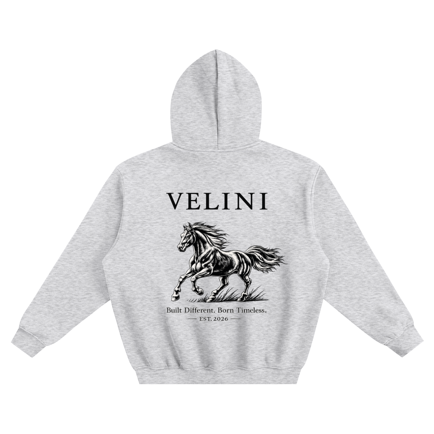 Fleeced Boxy Hoodie
