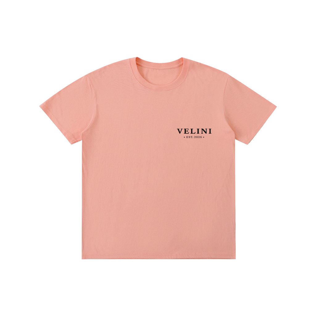 Velini Pure Cotton T-Shirt - Pink