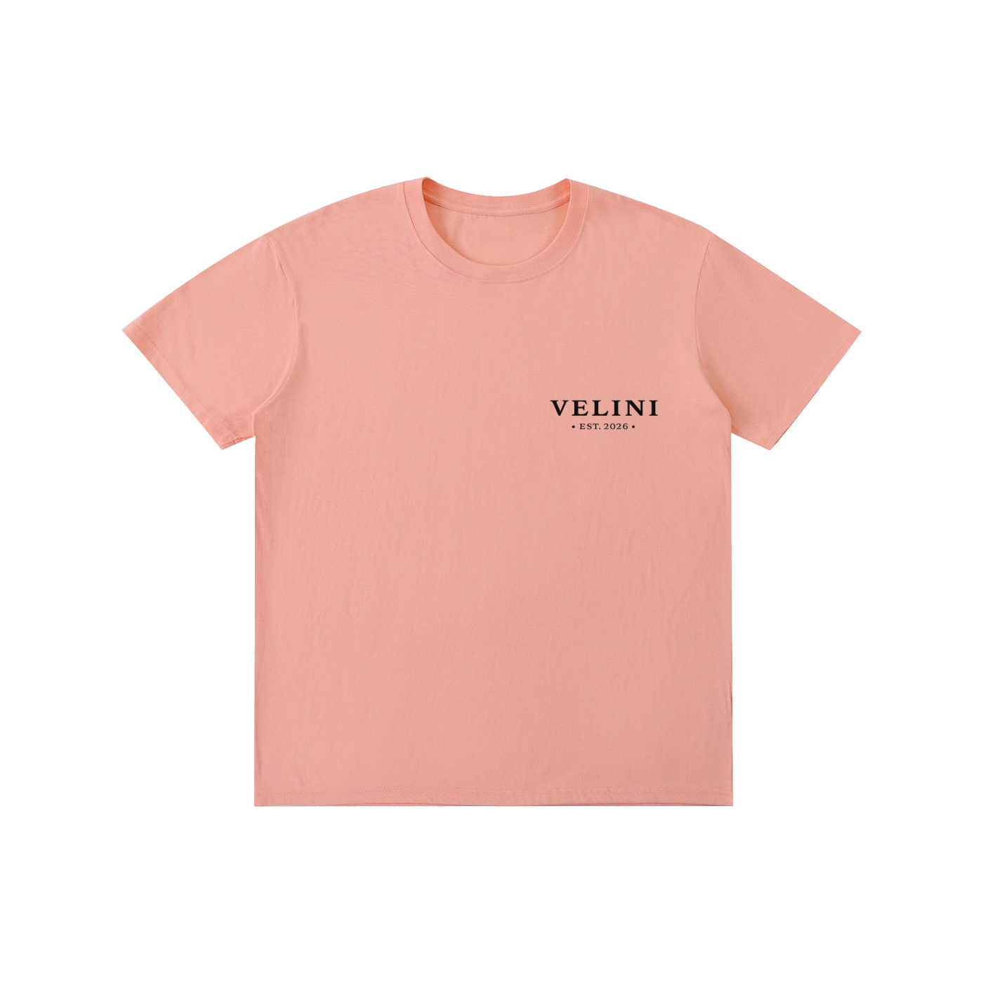 Velini Pure Cotton T-Shirt - Pink